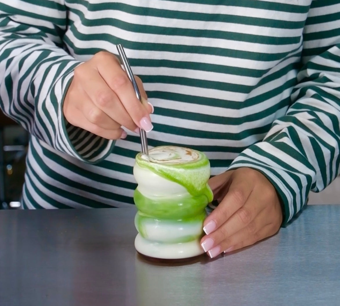 Cinnamon Bun Matcha Latte Recipe