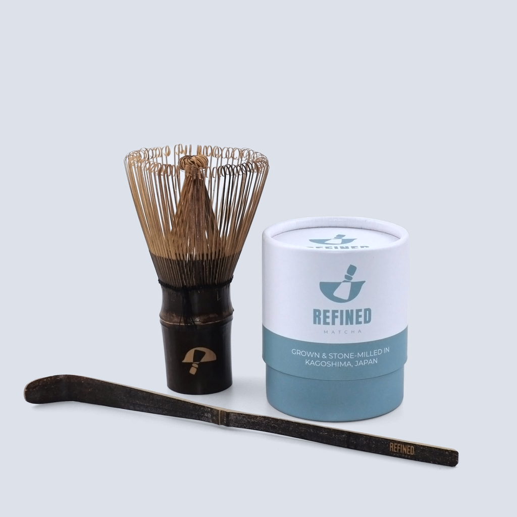 Starter Set matcha bundle with matcha, whisk and scoop – Refined Matcha